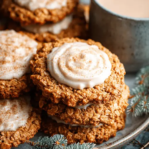 Gingerbread Oat Cookies