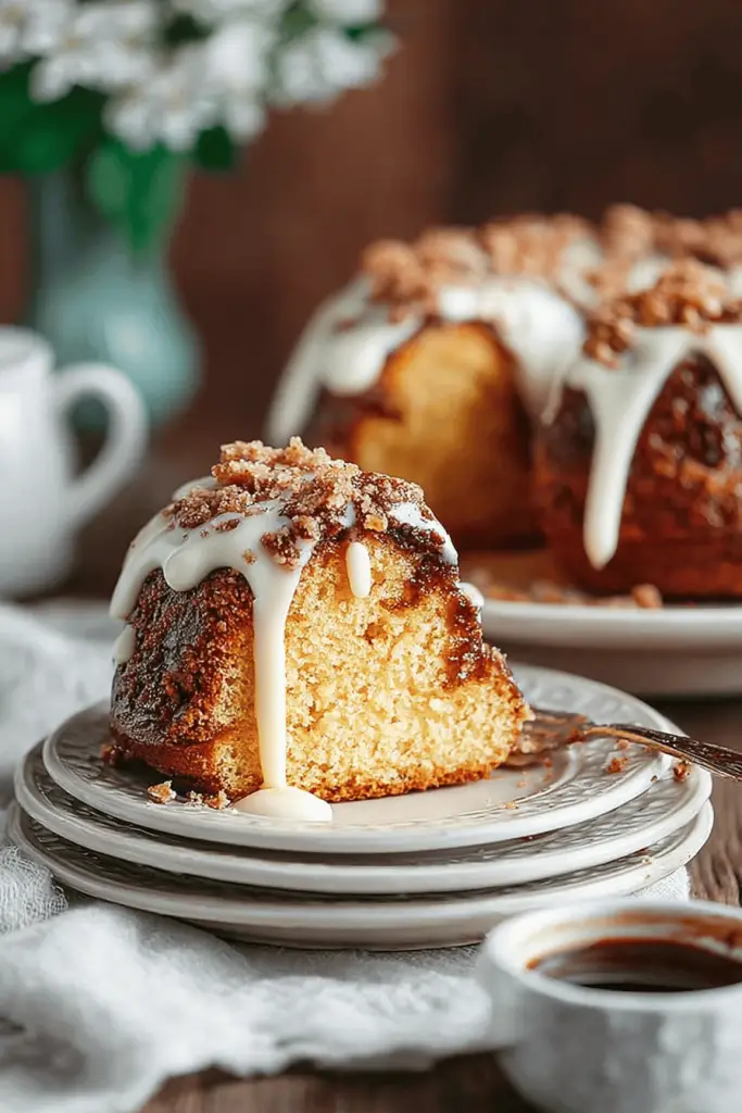 Gooey Streusel Coffee Cake
