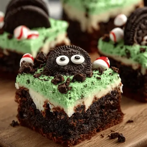 Grinch Brownies