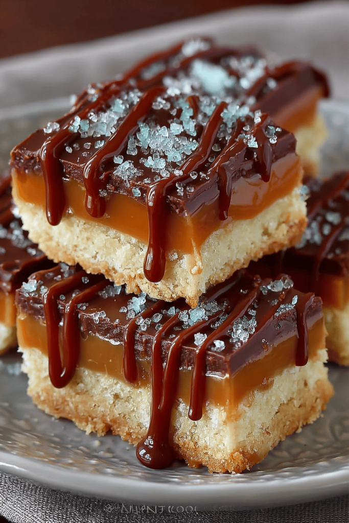 Homemade Twix Bars