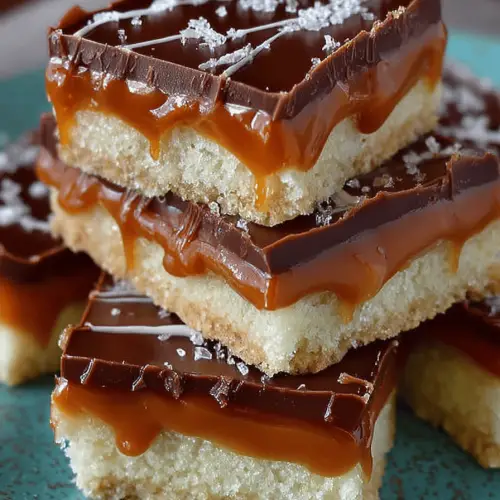 Homemade Twix Bars