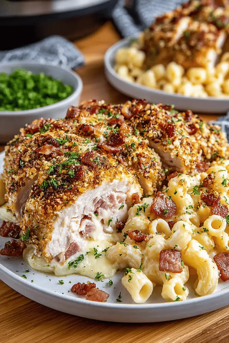 Instant Pot Chicken Cordon Bleu