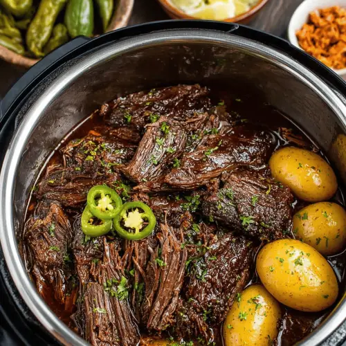 Instant Pot Mississippi Pot Roast