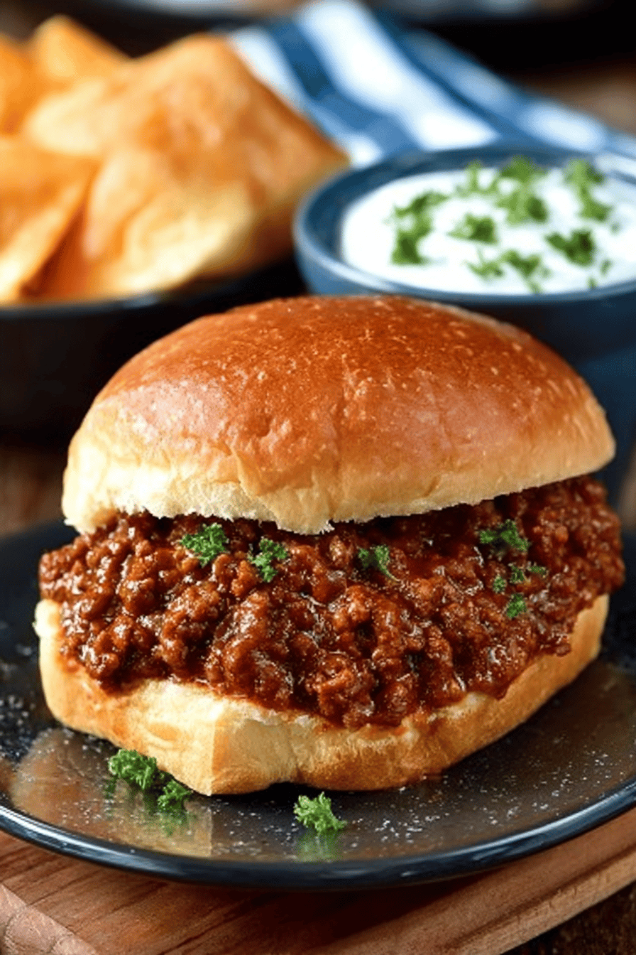 Instant Pot Sloppy Joes