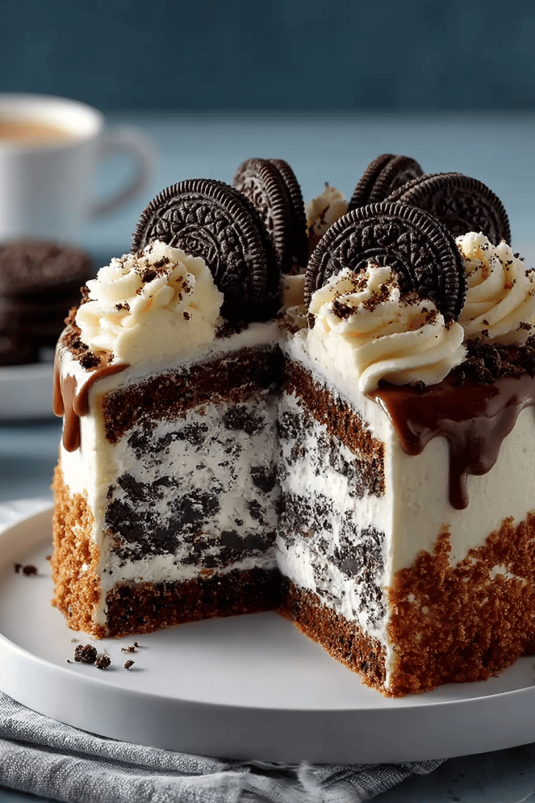 Irresistible Cookies and Cream Cake