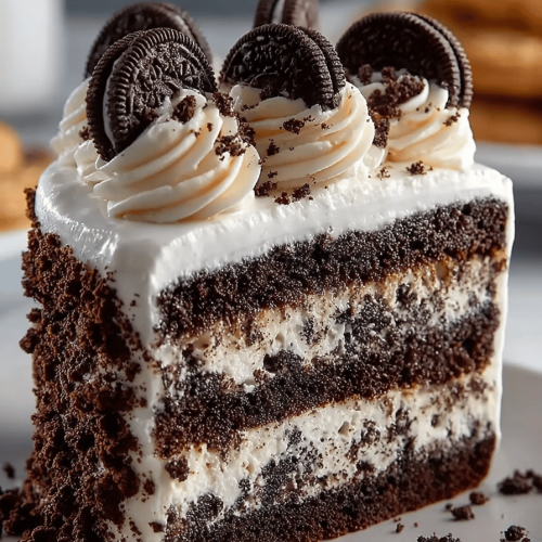 Irresistible Cookies and Cream Cake