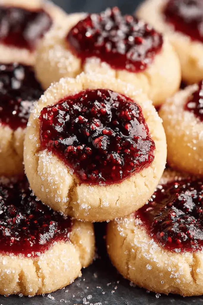Jam Thumbprint Cookies