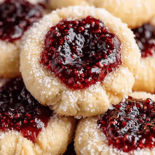Jam Thumbprint Cookies