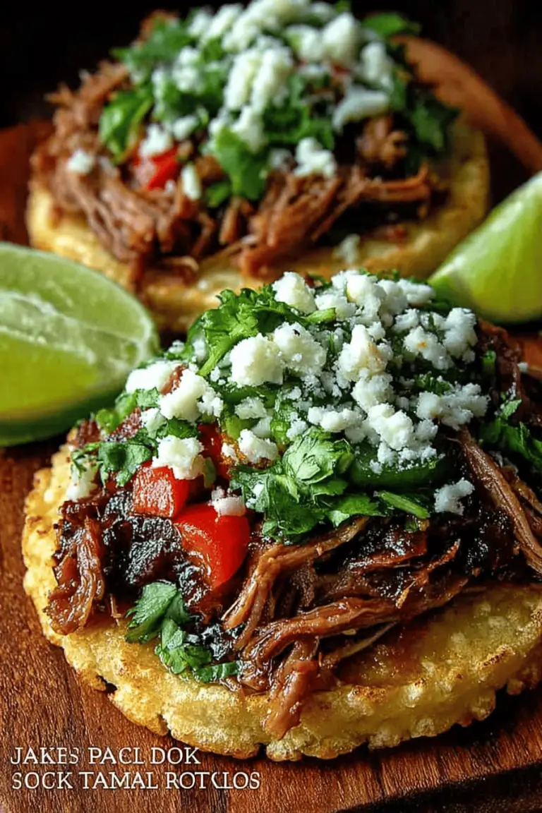 Jamaican Jerk Pulled Pork Tostadas