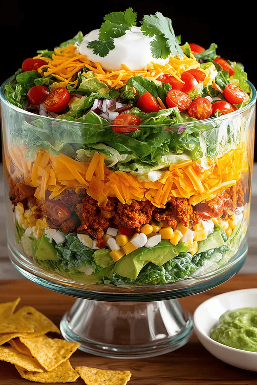 Layered Taco Salad