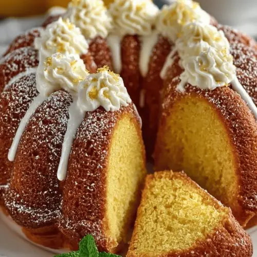 Lemon Bundt Delight