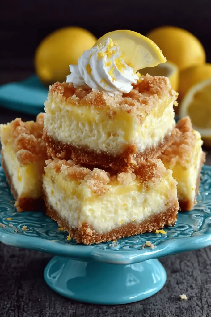 Lemon Cheesecake Bars