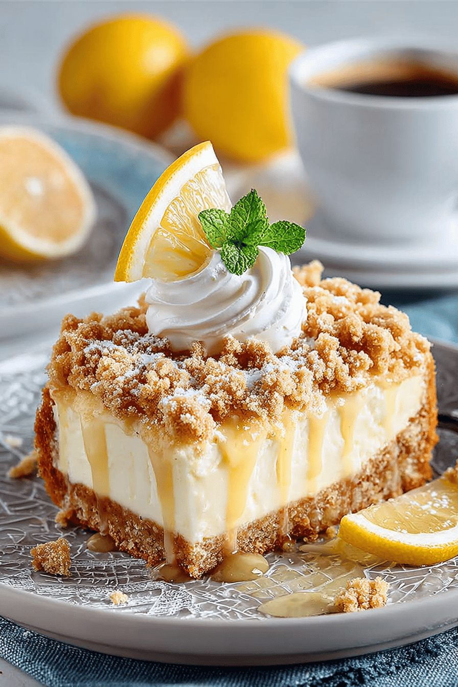 Lemon Crumb Delight