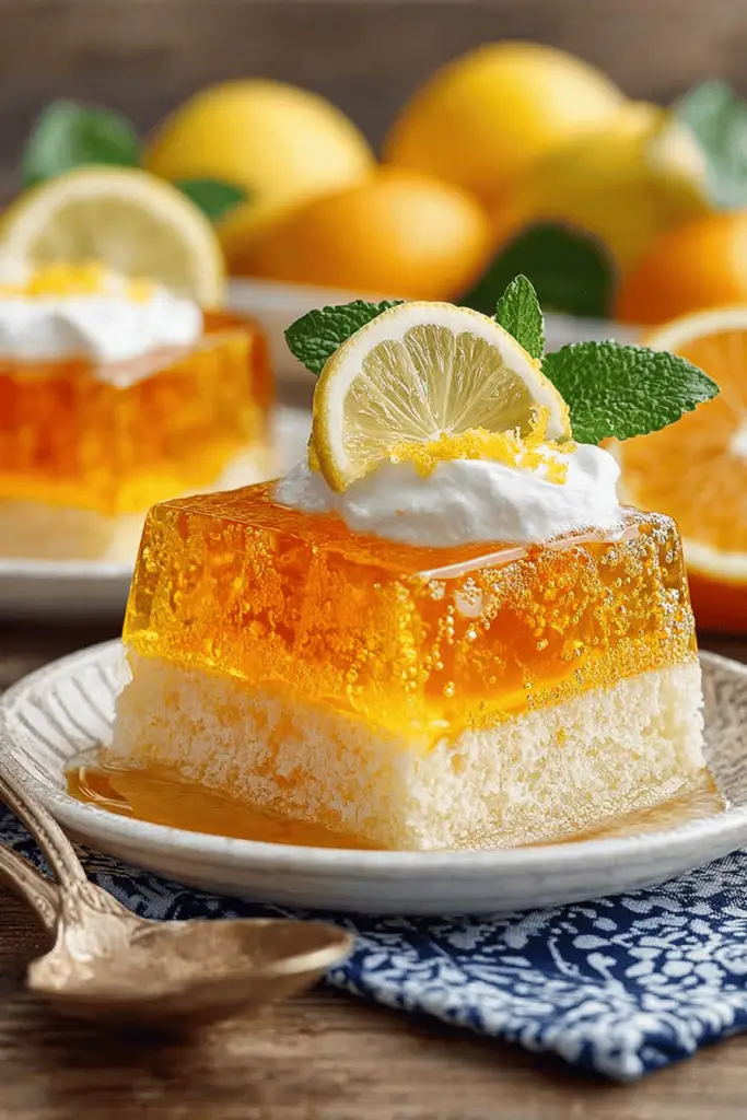 Lemon Orange Jell-O Delight