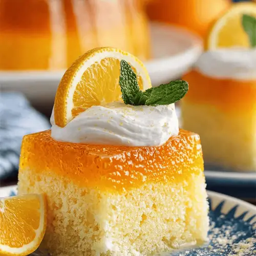 Lemon Orange Jell-O Delight