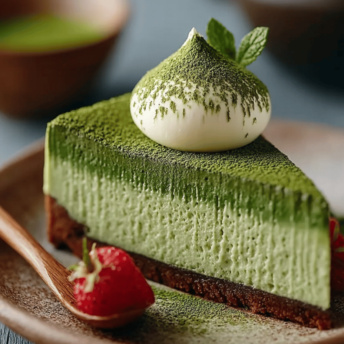 Matcha Cheesecake Magic