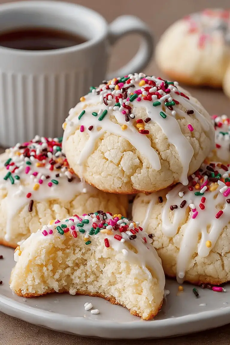 Melt-in-Your-Mouth Ricotta Cookies