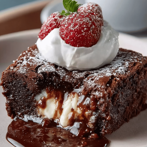 Microwave Cottage Cheese Brownie Delight