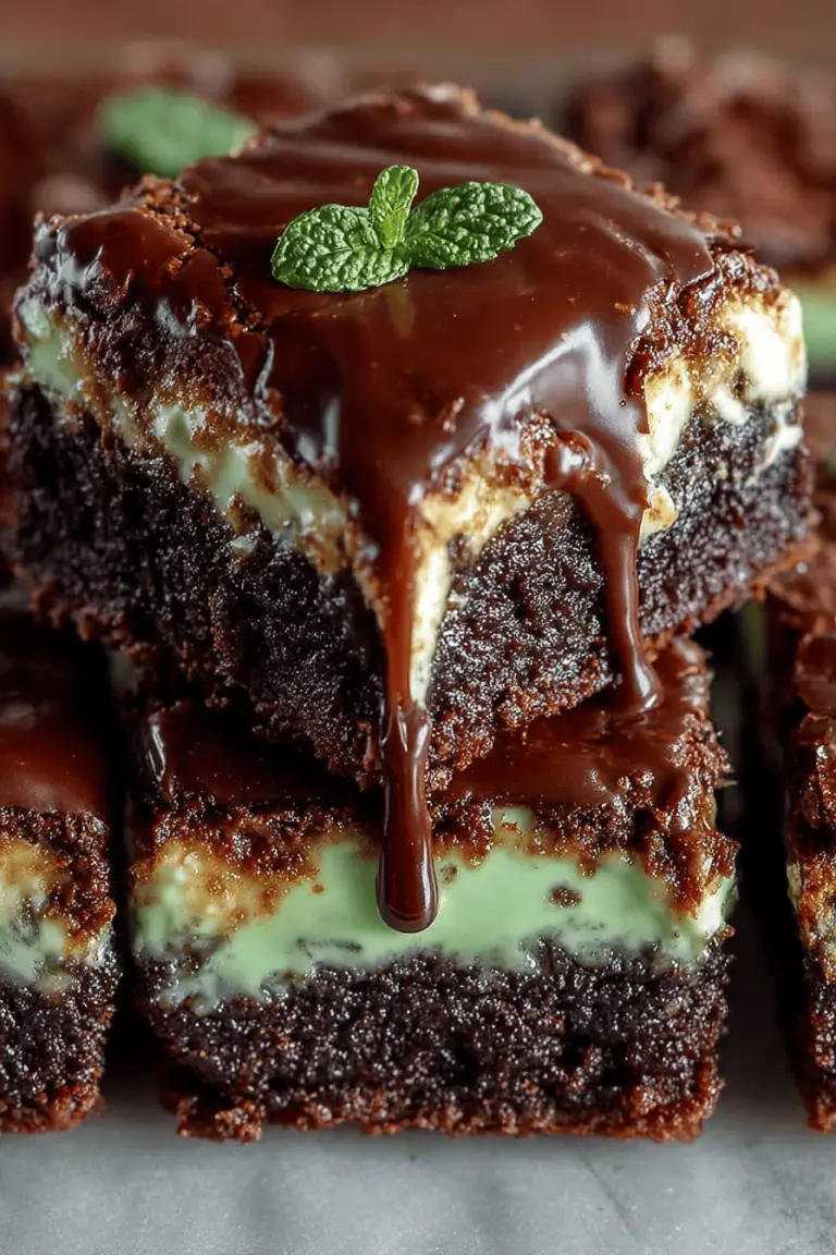 Mint Chocolate Brownies