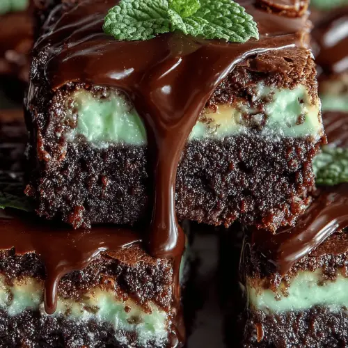 Mint Chocolate Brownies