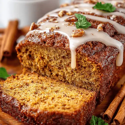 Moist Pumpkin Banana Bread