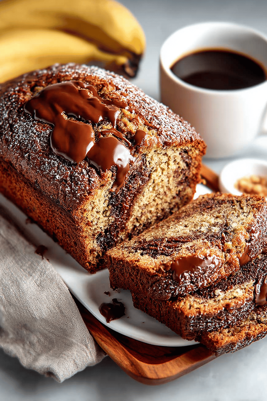 Nutella Banana Bread