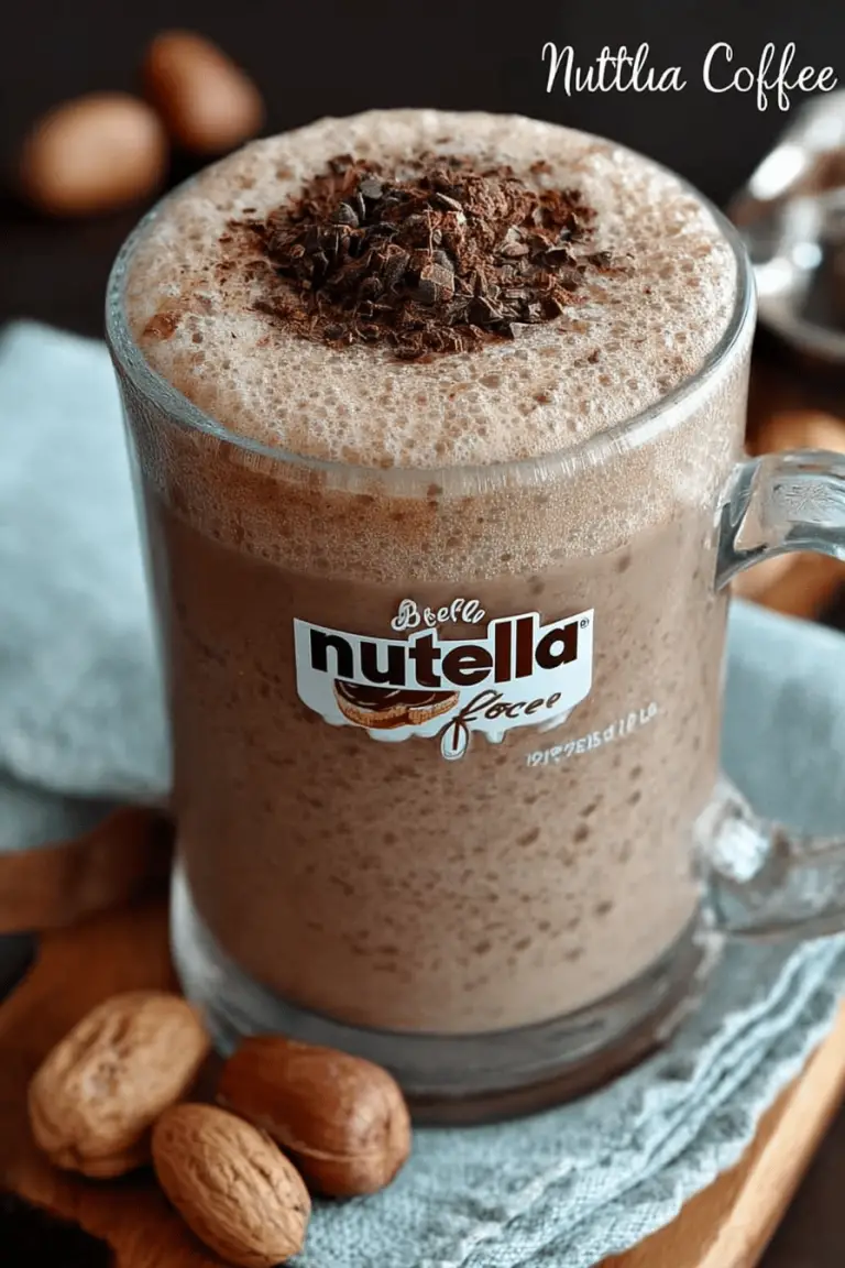 Nutella Coffee Bliss