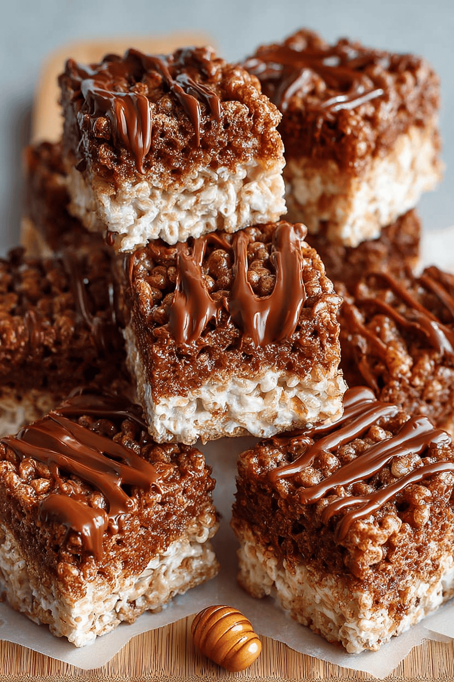 Nutella Rice Krispie Treats