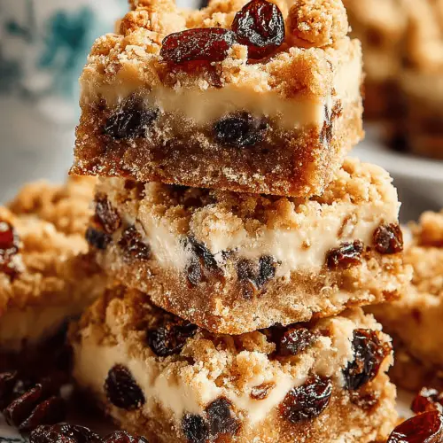 Oatmeal Raisin Delight Bars