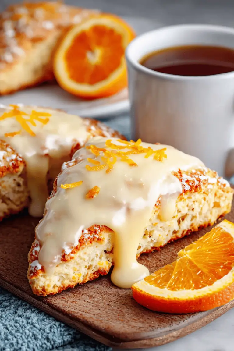 Orange Delight Scones