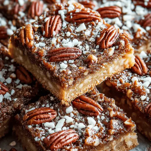 Pecan Pie Blondies