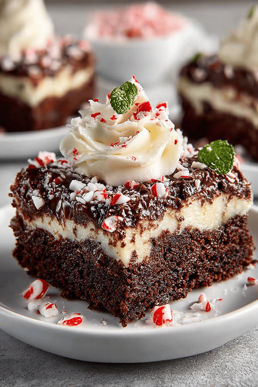 Peppermint Brownie Bliss