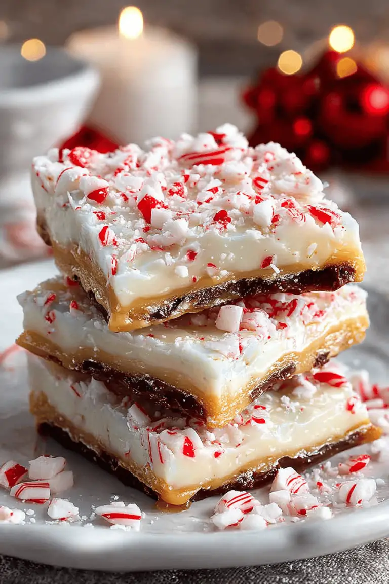 Peppermint Crackle Toffee