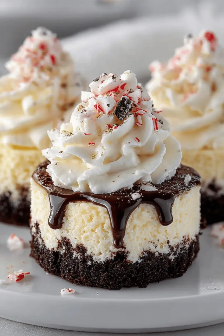 Peppermint Dream Cheesecakes