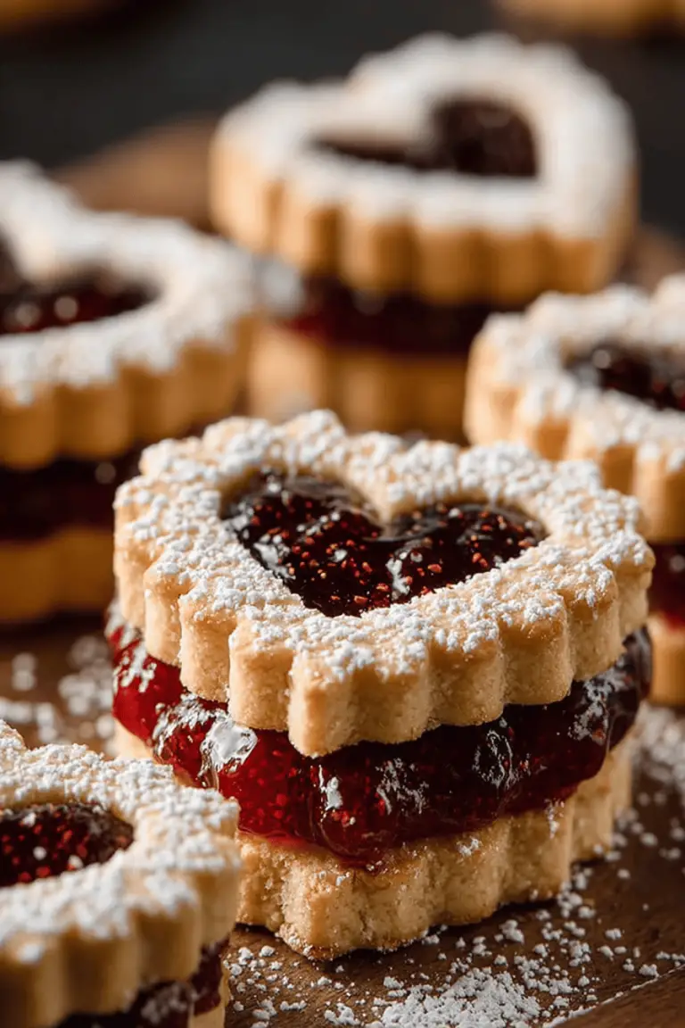 Perfect Linzer Cookies