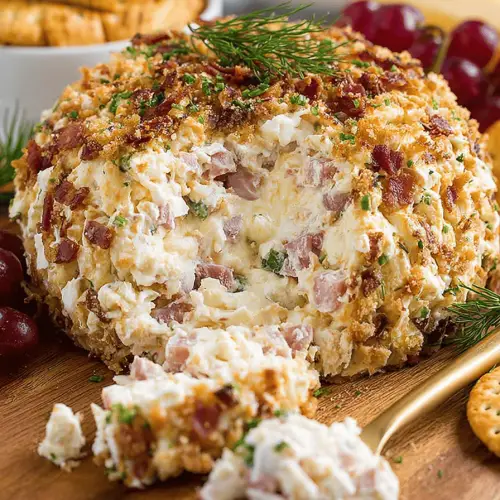 Pineapple Ham Cheese Ball