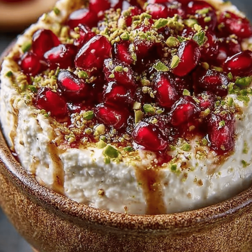 Pomegranate Pistachio Feta Delight
