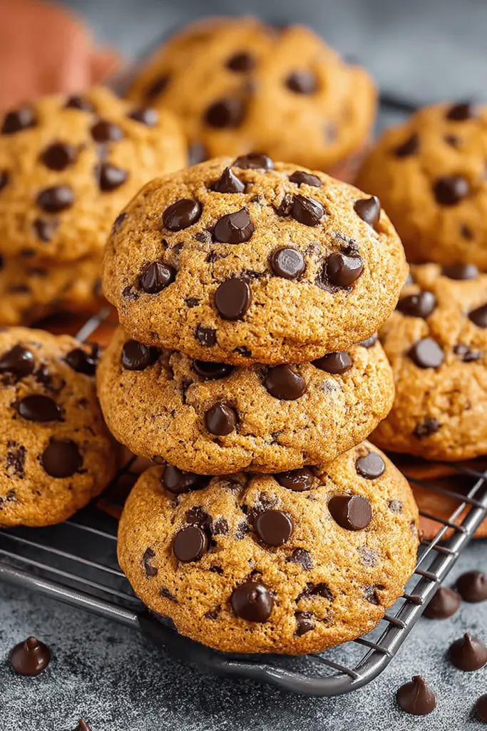 Pumpkin Chocolate Chip Cookies