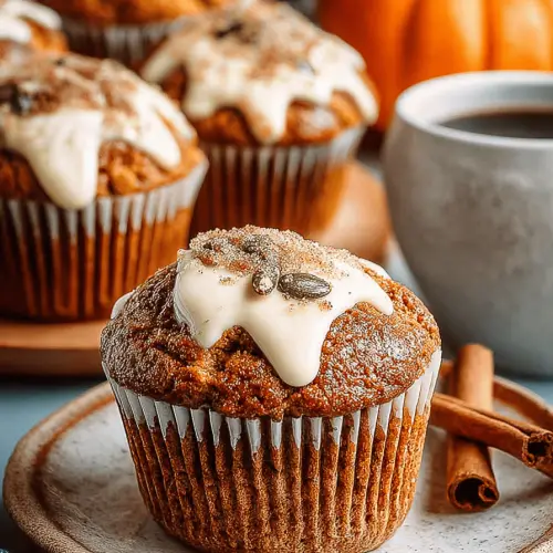 Pumpkin Cream Cheese Muffins