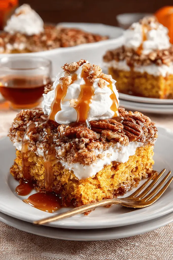 Pumpkin Crunch Cake
