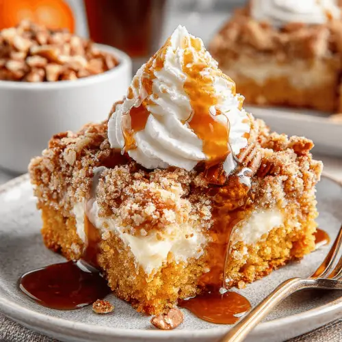 Pumpkin Crunch Cake