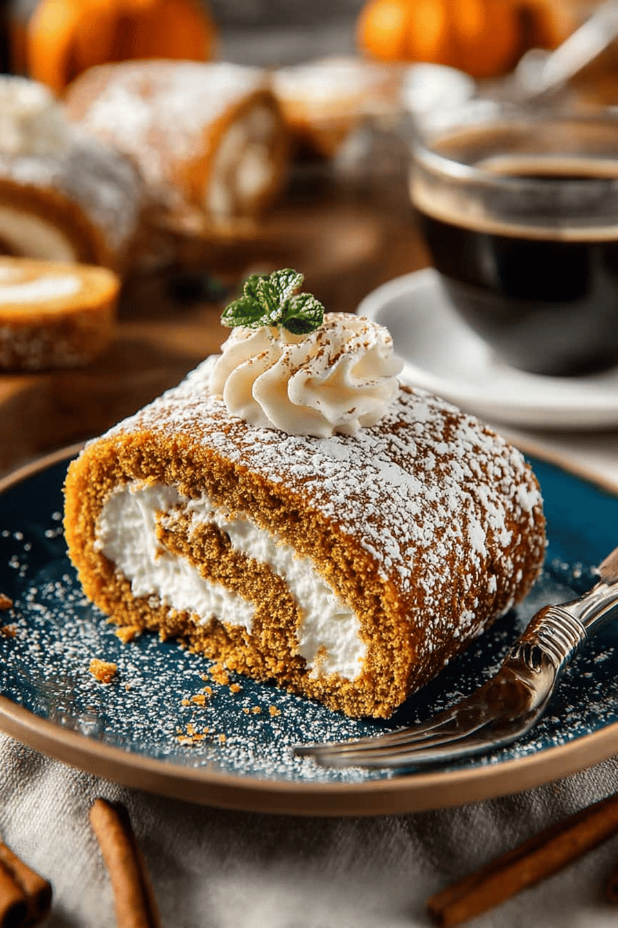 Pumpkin Roll Bliss