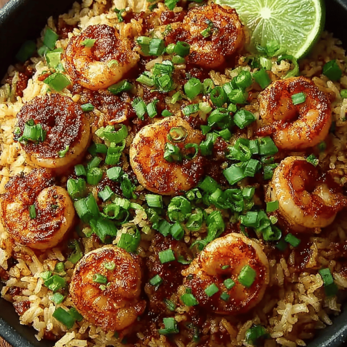 Quick & Tasty Shrimp Dirty Rice