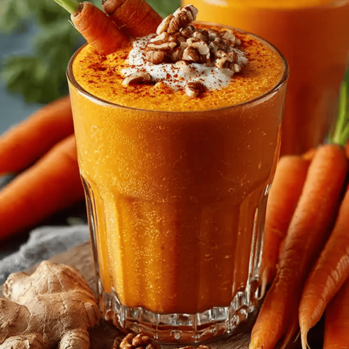 Quick and Easy Carrot Cake Smoothie