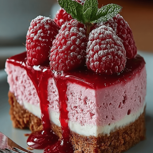 Raspberry Pink Velvet Cheesecake Delights