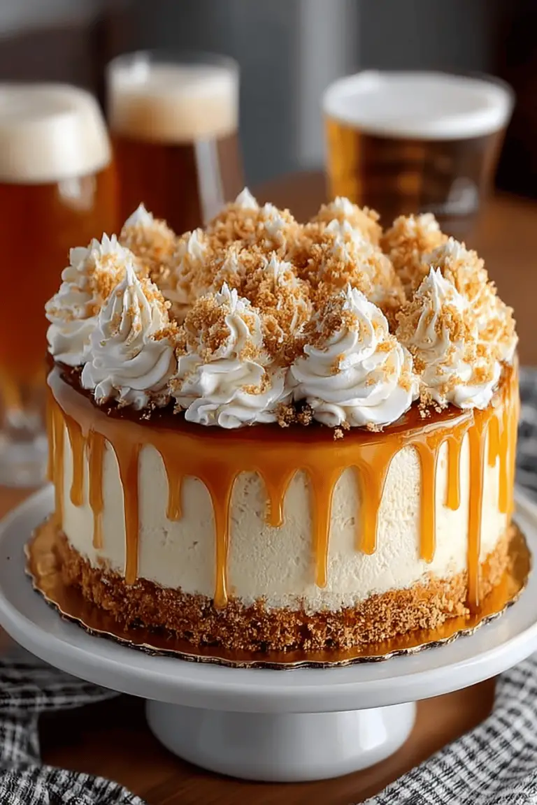 Scrumptious Butterbeer Cream Cake Treats