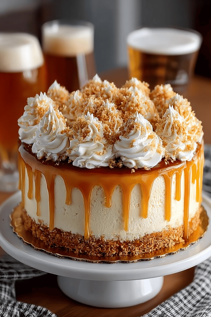 Scrumptious Butterbeer Cream Cake Treats