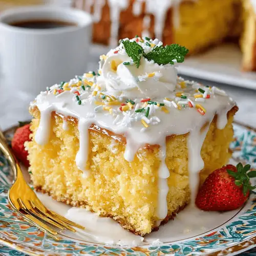 Skinny Pineapple Cake