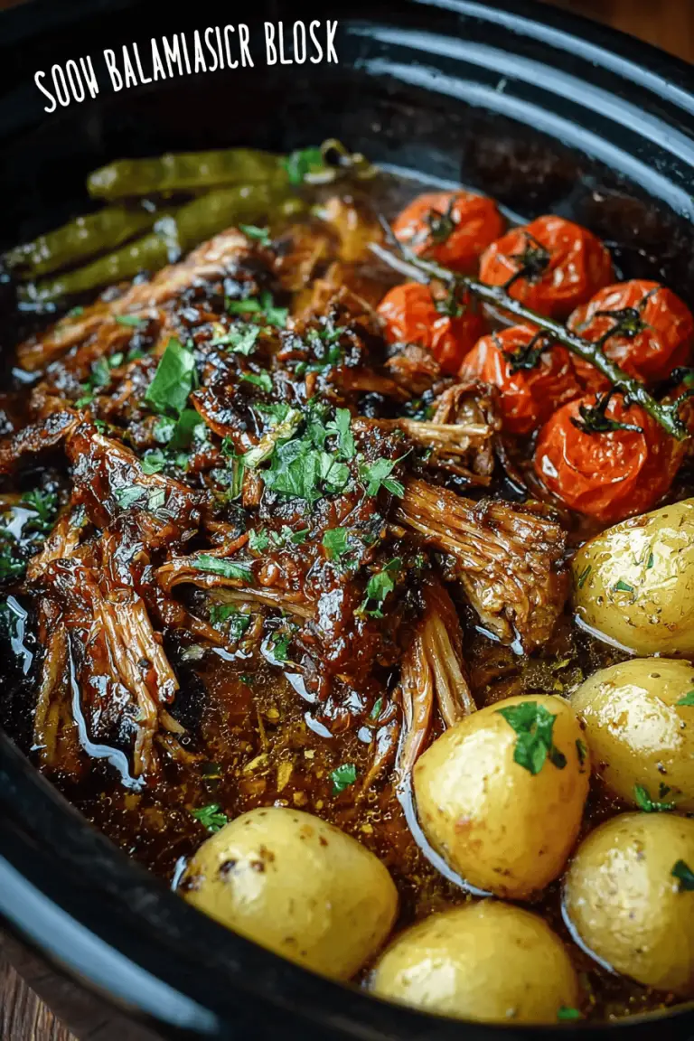 Slow Cooker Balsamic Bliss