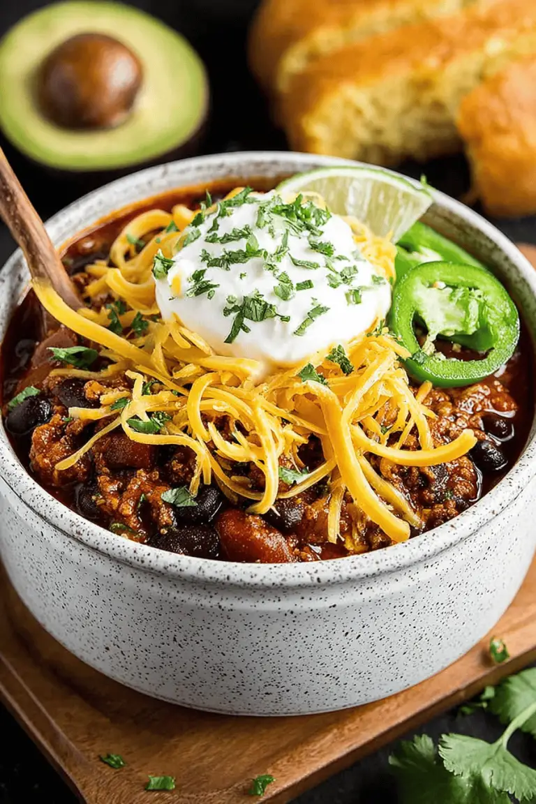 Slow Cooker Taco Chili